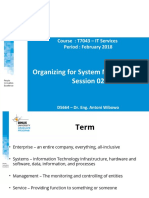 PPT2-S2 - Organizing For System Management
