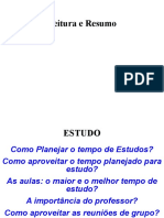 Leitura e Resumo