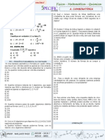 Combinatória e probabilidade: fatorial, arranjo e combinação