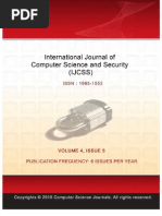 Download International Journal of Computer Science and Security IJCSS Volume 4 Issue 5 by AI Coordinator - CSC Journals SN46844910 doc pdf