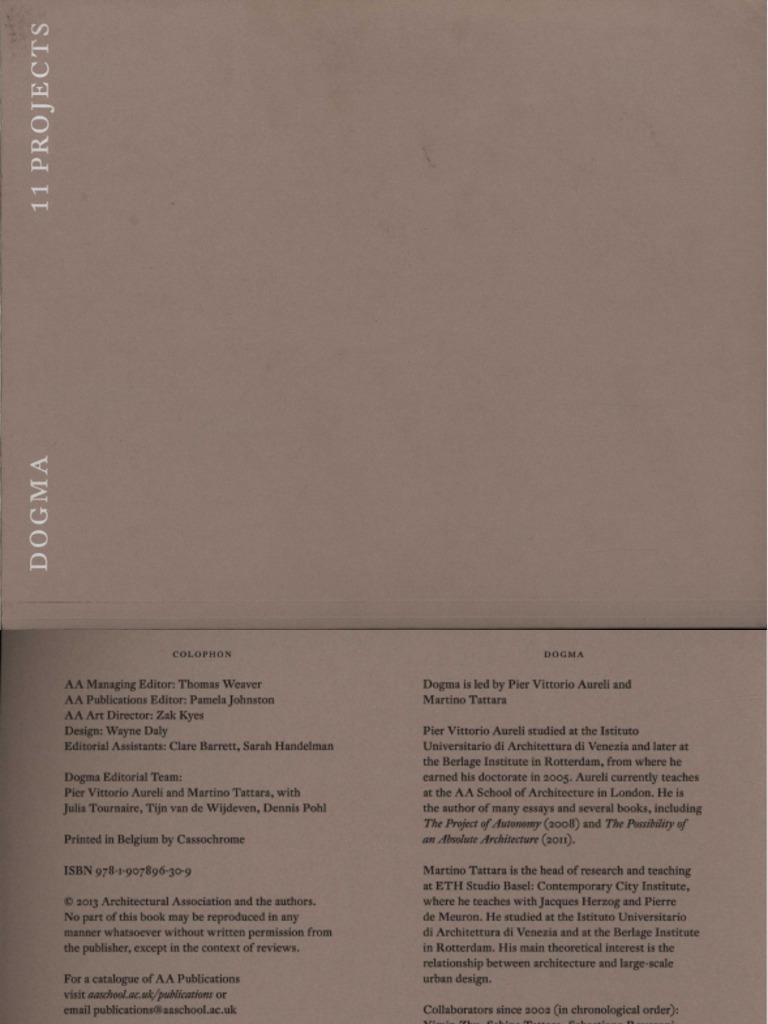 Dogma-11 Projects PDF | PDF
