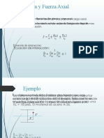 Flexión y Fuerza Axial