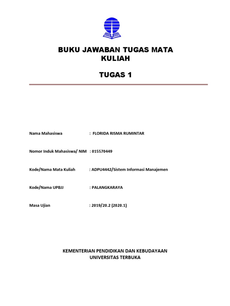 Adpu4442 Sistem Informasi Managemen Tmk 1