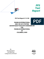 Advantage EP-950A PFS Report - ANSI 405-2013