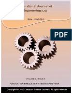 International Journal of Engineering, (IJE) Volume (4) : Issue