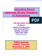 Understanding Direct Lightning Stroke Shielding of Substations