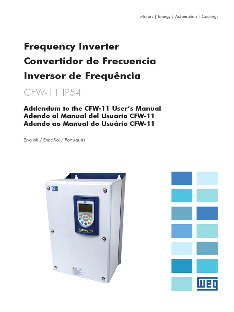 CFW-11 IP54 Inverter User Manual Addendum | PDF | Power Supply | Power ...