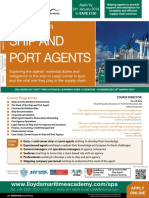 Ship and Port Agents: Diploma For