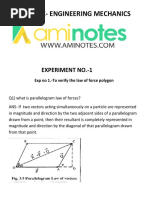 Viva Voice-Engineering Mechanics: Experiment No.-1