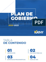 Plan de Gobierno