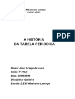 A Historia Da Tabela Periodica