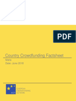 Country Crowdfunding Factsheet: Malta Date: June 2018