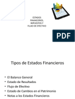 Estados financieros, impuestos y flujo de efectivo: análisis e interpretación