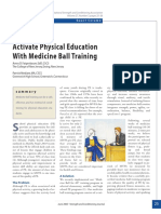 Activate Physical Education medicine ball 2005