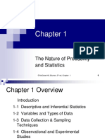 The Nature of Probability and Statistics: © Mcgraw-Hill, Bluman, 5 Ed, Chapter 1