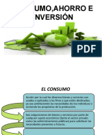 CONSUMO AHORRO E INVERSION