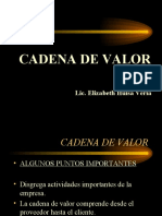 CADENA DE VALOR