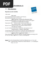 Plattduetsch Für Hochduetsche Lekt.1