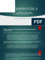 Competencias y Curriculum