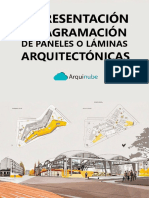 Representacion de Paneles Arquitectonicas