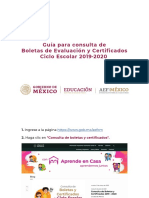 Paso A Paso Boletas de Calificaciones CDMX 2020