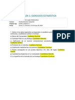 Ejercicios Estadística Descriptiva: Variables, Tablas Frecuencias e Histograma