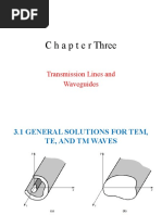 Chapterthree: Transmission Lines and Waveguides