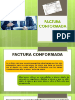 Factura Conformada Exposición