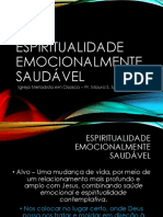 Espiritualidade Emocionalmente Saudável - Apresentação - Aula 3