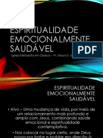 Espiritualidade Emocionalmente Saudável - Apresentação - Aula 4