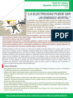 La Electricidad Puede Ser Un Enemigo Mortal