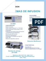 Sistemas de infusión compactos DI-4000 y DS-3000