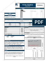 URREA Ficha Técnica Monomando 9434FR01 PDF