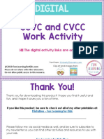 CCVC and CVCC Work Activity: Digital