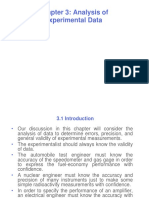 Chapter 3: Analysis of Experimental Data