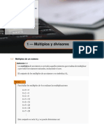 Multiplos y Divisores