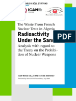 Radioactivity Under The Sand - French Nuclear Tests in Algeria