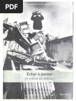 Echar A Perder Un Análisis Del Deterioro PDF PDF Residuos Mar 