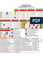 Kalender Pendidikan Aceh 2019 2020 PDF