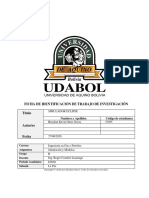 Ficha de Identificación de Trabajo de Investigación Título: Simulador Eclipse