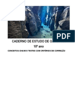 CADERNO de GEOLOGIA-10º Ano PDF