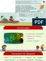 Projeto de Tese - Apresentação V.1 PDF