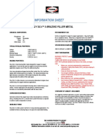 Technical Information Sheet: Stay Silv 5 Brazing Filler Metal