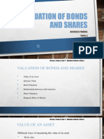 Topic 5 Valuation of Bonds and Shares PDF