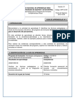 Guía de aprendizaje para identificar técnicas pedagógicas