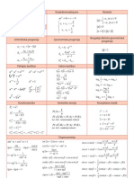 Matematikas Formulas