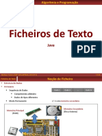 FICHEIROS de TEXTO - Java