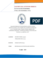 Universidad Privada Antenor Orrego: Escuela de Ingenieria Civil