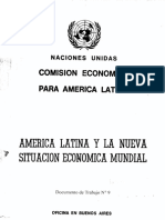 Cepal-La Situación en Argentina y La Nueva Economía Mundial