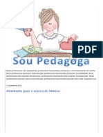 ALFABETIZAÇÃO E MUSICALIZAÇÃO INFANTIL - Atividades para o Ensino de Música - PDF Versão 1 PDF